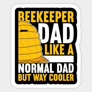 Beekeeper Dad Beekeeping Honeybee Bee Keeper Sticker